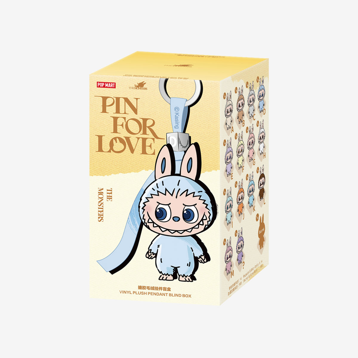アイドル POP MART THE MONSTERS (LABUBU) (A-M) Pop Mart Labubu The Monsters - Pin for Love Series (A-M