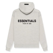 Fear of God Essentials Hoodie - Light Oatmeal Grey