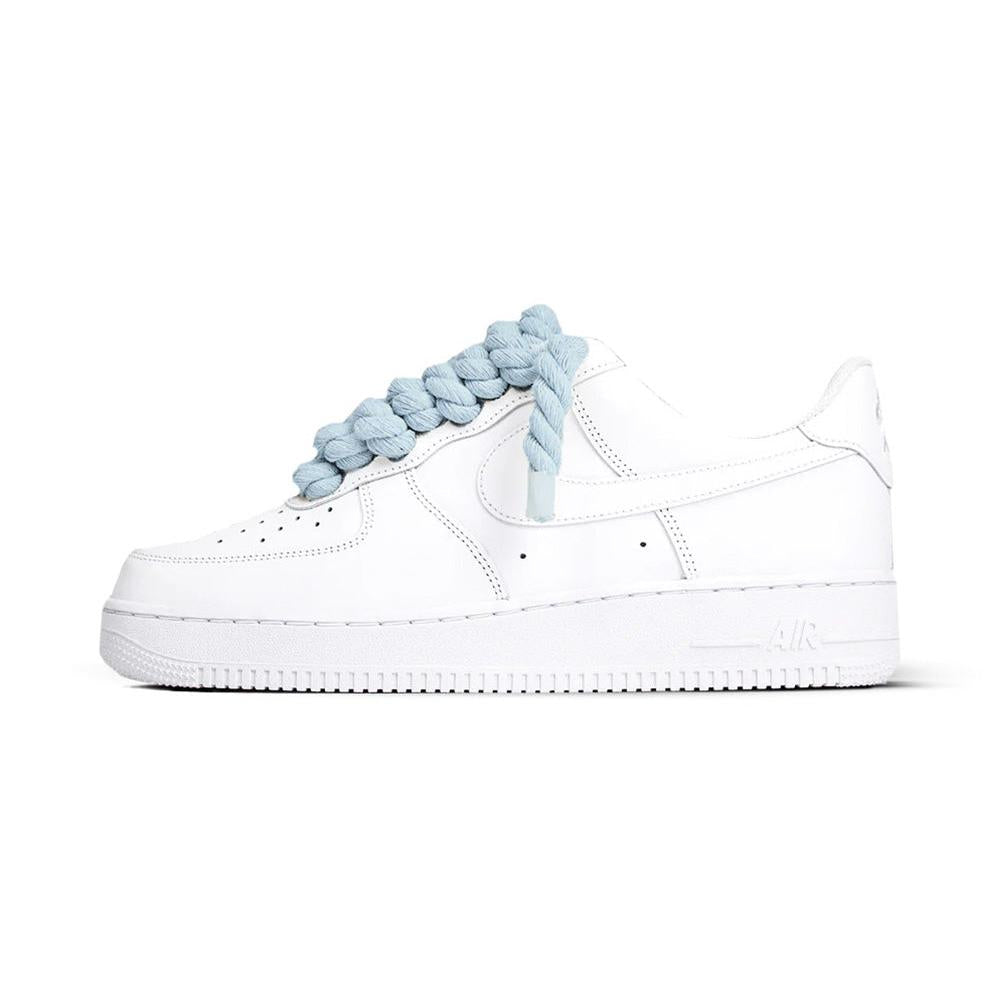 Nike Air Force 1 Low Rope Laces - Baby Blue