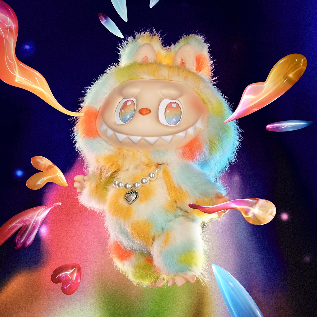 アイドル LABUBU THE MONSTERS Big into Energy THE MONSTERS Big into Energy シリーズ ぬいぐるみペンダント