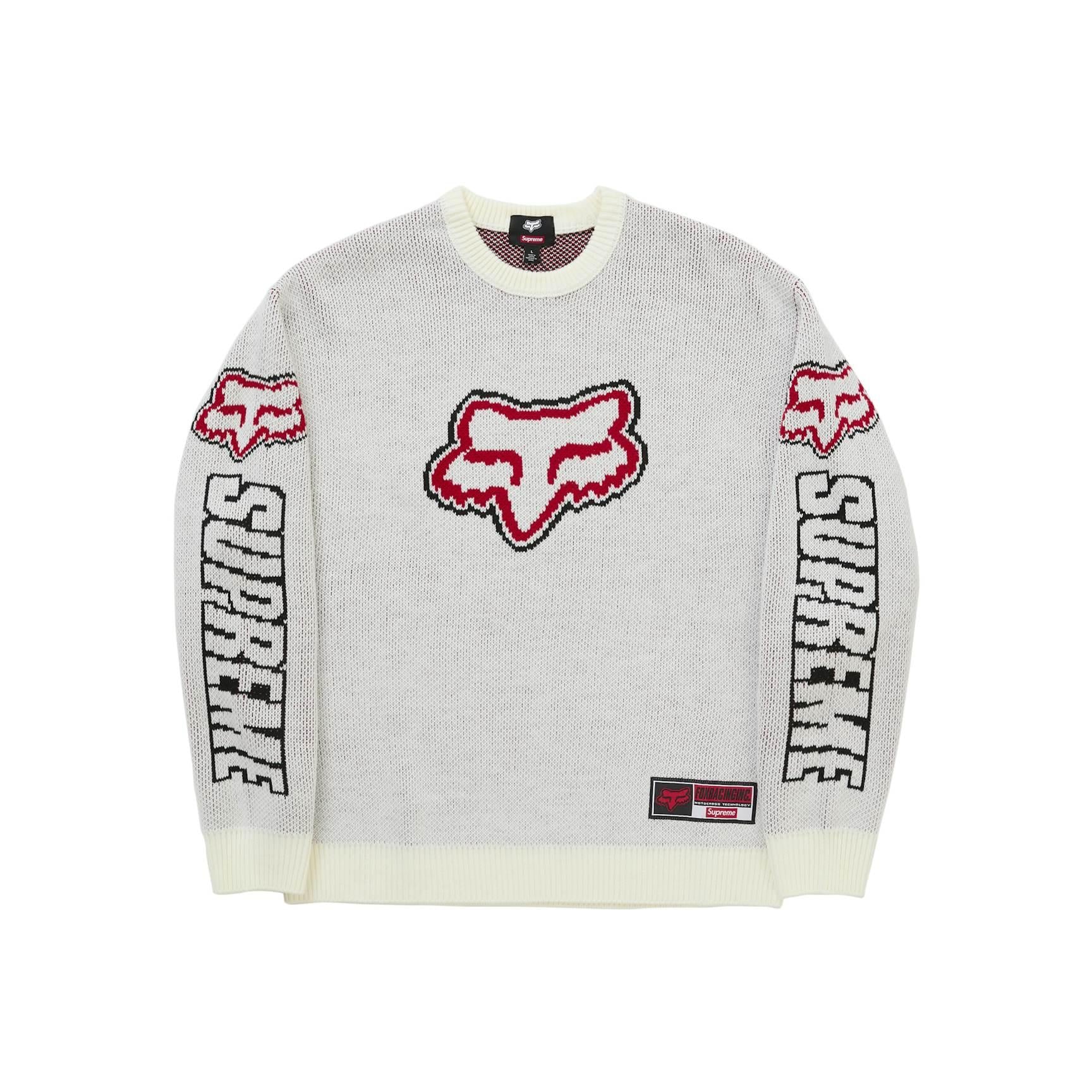 Supreme Fox Racing Sweater - White