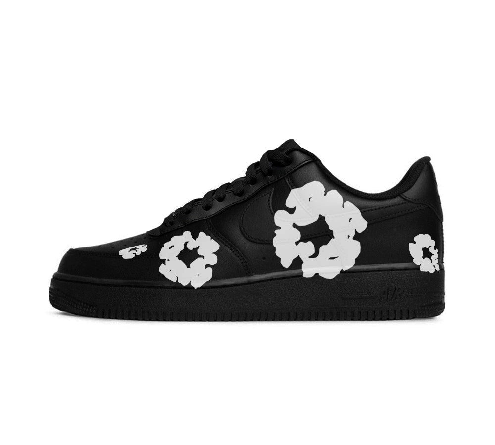 Nike Air Force 1 Low - Black Denim Tears